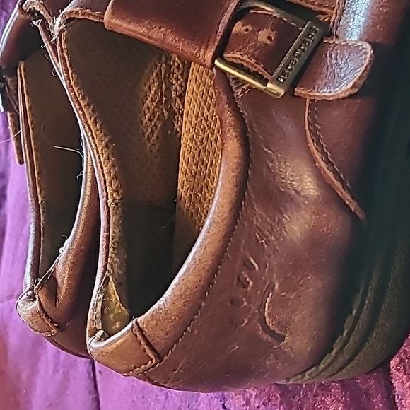 Brown leather loafers - Picture 2 of 3